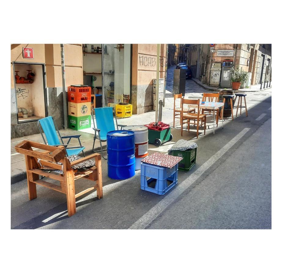 Locazione Breve In Pieno Centro "Blue House" Apartment ปาแลร์โม ภายนอก รูปภาพ